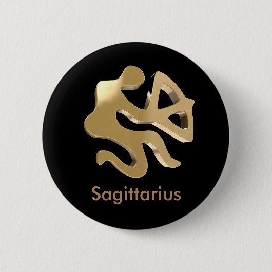Schütze, Sagittario Button (Vorderseite)