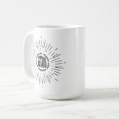 Schütze Schütze herzlichen Glückwunsch zum Geburts Kaffeetasse (Vorderseite Links)