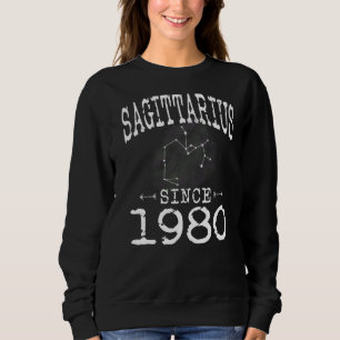 Schütze seit 1980 Constellation Sagittarius B Sweatshirt