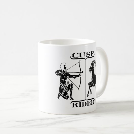 Schütze/Steinbock Kaffeetasse (VorderseiteRechts)