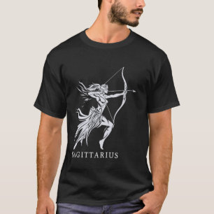 Schütze Sternzeichen Bogen und Pfeil Horoskop Am T-Shirt
