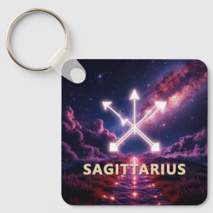 ♐ Schütze-Sternzeichen-Geschenk für Freigeister Schlüsselanhänger