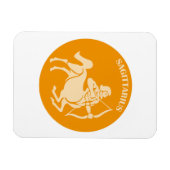 Schütze, Sternzeichen, Horoskop, Astrologie Magnet (Horizontal)