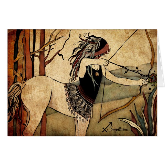 Schütze-Tierkreis (Vorderseite (Horizontal))