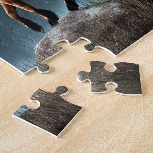 Schütze-Tierkreis-Symbol Puzzle (Seite)