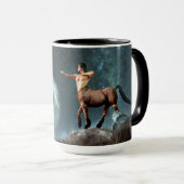 Schütze-Tierkreis-Symbol Tasse (VorderseiteRechts)