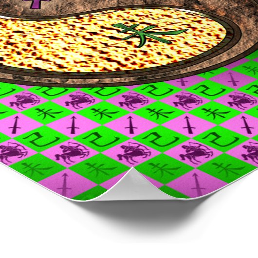 Schütze und Erdziege Poster (Ecke)