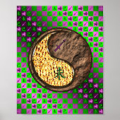 Schütze und Erdziege Poster (Vorne)