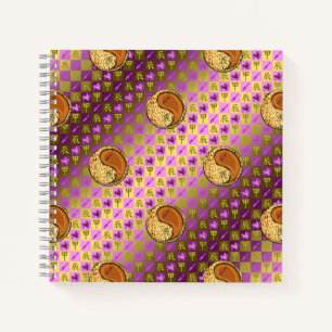 Schütze und Holz-Drache Notizblock