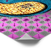 Schütze und Wasserkaninchen Poster (Ecke)