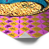 Schütze und Wasserpferd Poster (Ecke)