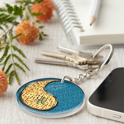 Schütze und Wasserziege Schlüsselanhänger (Vorderseite rechts)