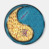 Schütze & Wasserbüffel Magnet (Vorne)