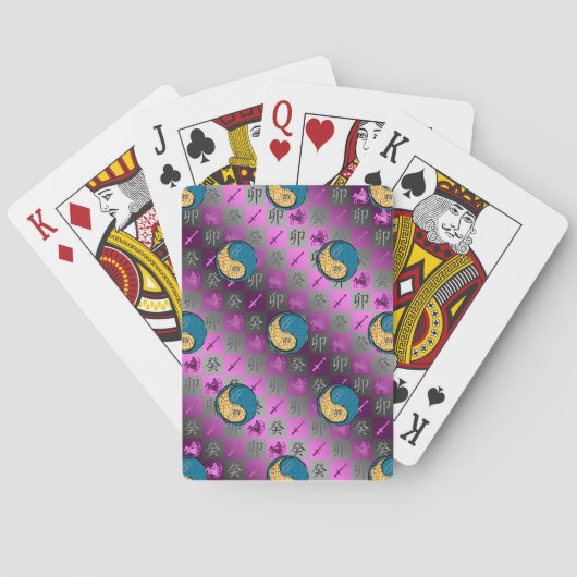 Schütze & Wasserkaninchen Spielkarten (Rückseite)