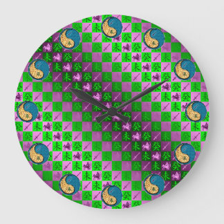 Schütze & Wasserziege Große Wanduhr