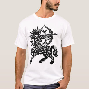 Schütze Zentaur Schütze — Mythische Zodiac-Tinte T-Shirt