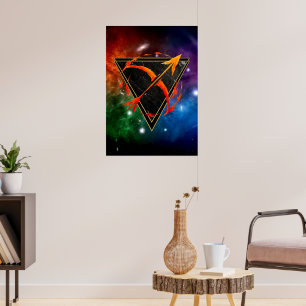 Schütze Zodiac Geschenk Astrologie Poster