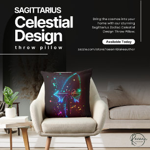 Schütze-Zodiac-Himmelsdesign-Wurfkissen Kissen