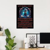 Schütze Zodiac Kunst Poster (Heimbüro)