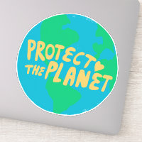 SCHÜTZEN DES PLANETEN GERETTET ERDE Öko Grün