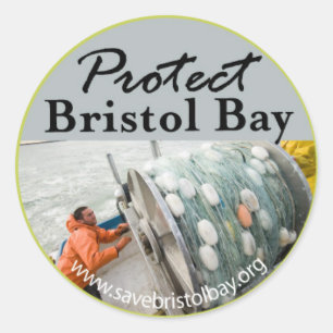 Schützen Sie Bristol-Bucht Runder Aufkleber