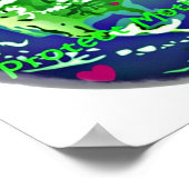 Schützen Sie das globale Friedensplakat Mother Ear Poster (Ecke)