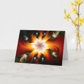 schützen Sie das Licht Karte (Gelbe Blume)