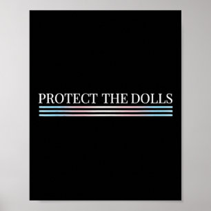 Schützen Sie das Shirt der Dolls für Männer Poster
