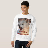 Schützen Sie das Sweatshirt für freie Sprache (Vorne ganz)