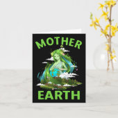 Schützen Sie den Earth Day Karte (Gelbe Blume)