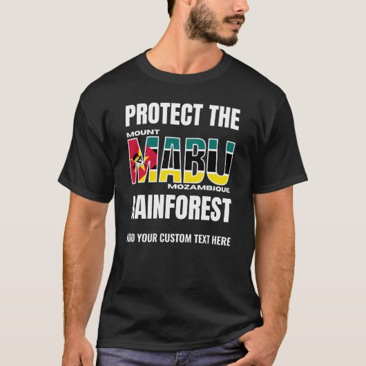 Schützen Sie den MOUNT MABU RAINFOREST T-Shirt (Vorderseite)