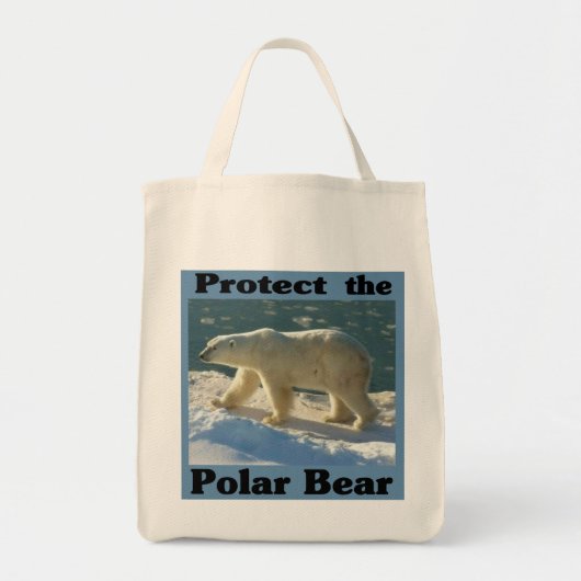 Schützen Sie den Polarbär Tragetasche (Vorne)