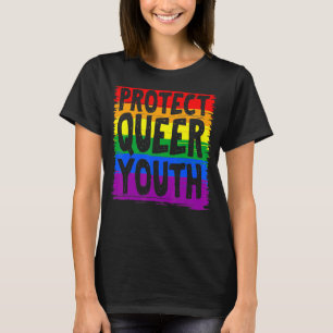 Schützen Sie den Queen "Youth LGBT LGBT Gay Transg T-Shirt
