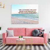 SCHÜTZEN SIE DEN SAND! LEINWANDDRUCK (Insitu (Wohnzimmer))