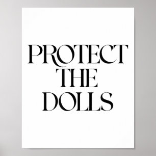 Schützen Sie die Dollars Poster