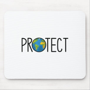 Schützen Sie die Erde am Gerettet Tag der Erde Es  Mousepad