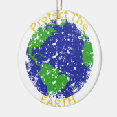 Schützen Sie die Erde Keramik Ornament (Links)