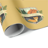 Schützen Sie die Parks Weasel Geschenkpapier (Rolleneckpunkt)