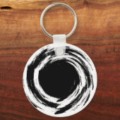 Schützen Sie die Puppen - gotische Typografie Schlüsselanhänger (Rückseite)