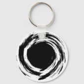 Schützen Sie die Puppen - gotische Typografie Schlüsselanhänger (Rückseite)