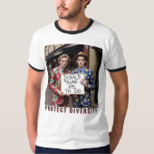 Schützen Sie Diversity in Trump T-Shirt (Vorderseite)