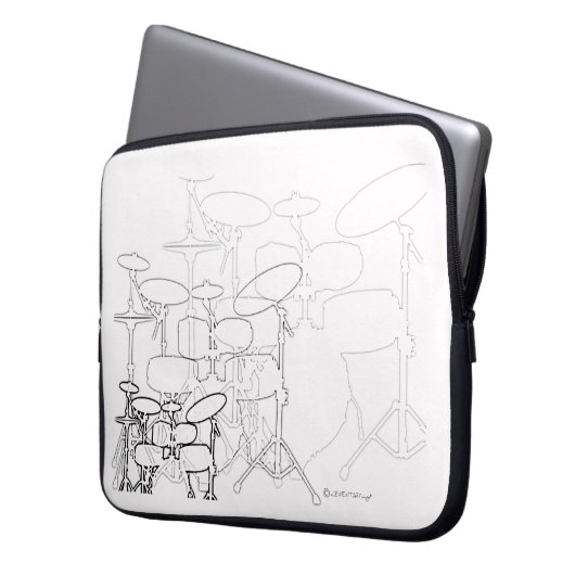 Schützen Sie es Loud Laptopschutzhülle (Vorderseite Links)