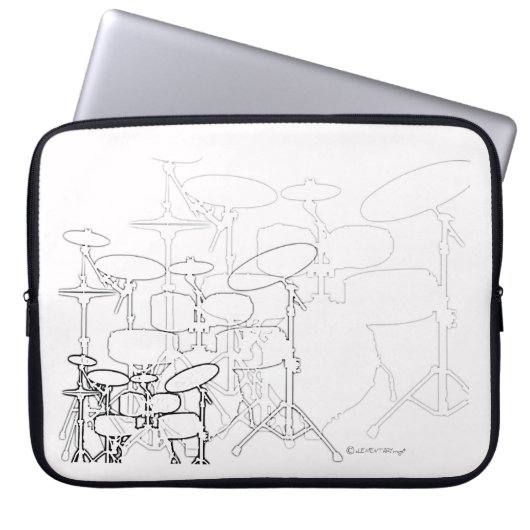 Schützen Sie es Loud Laptopschutzhülle (Vorderseite)