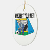 Schützen Sie Ihr Netz Keramik Ornament (Links)