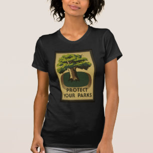 Schützen Sie Ihr Park-Shirt T-Shirt