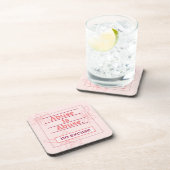 Schützen Sie Ihr Soul und Ihre Tafel vor Missbrauc Getränkeuntersetzer (Rechte Seite)