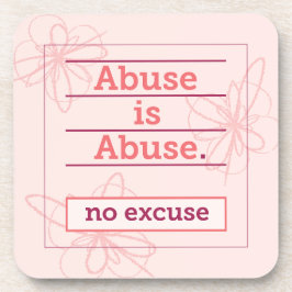 Schützen Sie Ihr Soul und Ihre Tafel vor Missbrauc Getränkeuntersetzer