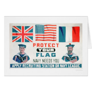 Schützen Sie Ihre Flagge - Die Marine braucht Sie