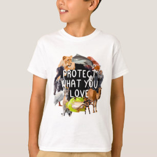 Schützen Sie Ihre Liebe T-Shirt