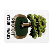 Schützen Sie Ihre Parks Magnet (Horizontal)